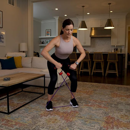Lifeline Max Flex Resistance Kit - Includes Comfort Grip Handles and 4' Exercise Tube – Multiple Resistance Levels