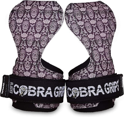 Cobra Grips PRO Weight Lifting Gloves Heavy Duty Straps Alternative with Power Lifting Hooks Padded Wrist Support for Deadlifts & Bodybuilding