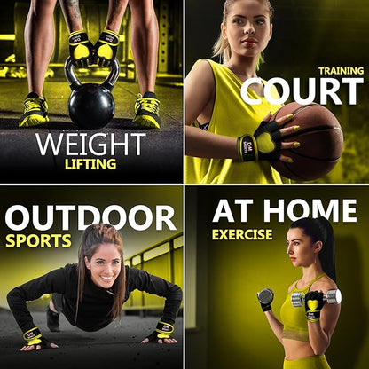 DXM SPORTS Workout Gloves for Women with Wrist Support - Weight Lifting Gloves for Gym, Cycling, Training - Exercise Gloves for Women