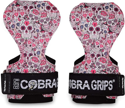 Cobra Grips PRO Weight Lifting Gloves Heavy Duty Straps Alternative with Power Lifting Hooks Padded Wrist Support for Deadlifts & Bodybuilding