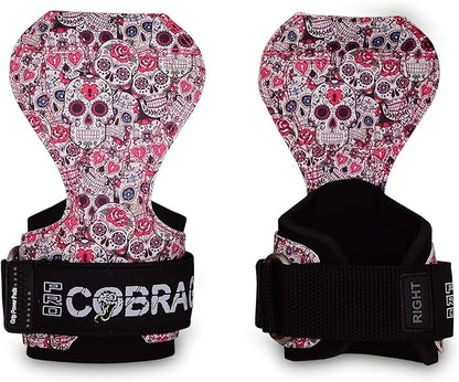 Cobra Grips PRO Weight Lifting Gloves Heavy Duty Straps Alternative with Power Lifting Hooks Padded Wrist Support for Deadlifts & Bodybuilding