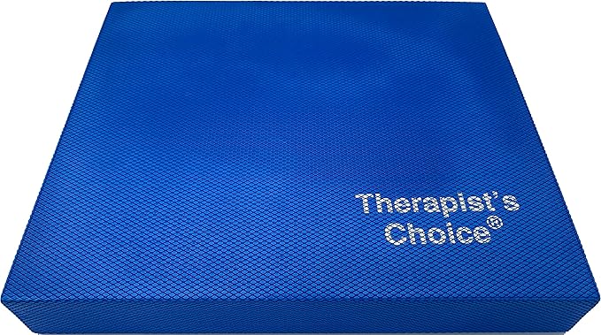 Large (15.5" x 13.5" x 2.3") Balance Pad, Made from Closed Cell Foam (Blue, Large)