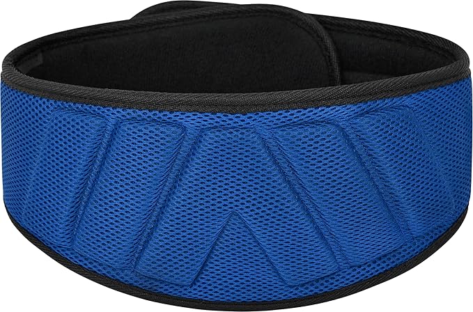 RDX Weight Lifting Belt, Curved Padded Back Lumbar Support, Fitness, Core Exercise Workout Bodybuilding Powerlifting Deadlifts Squats, Ladies Gents Men Women Home Gym Equipment