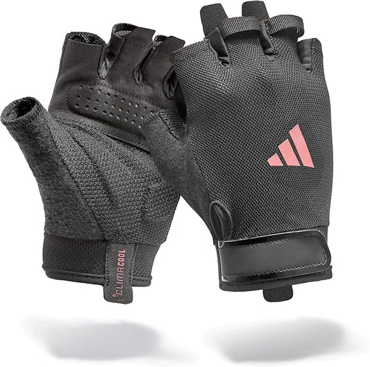 adidas Essential Training Gloves - Pink Mesh