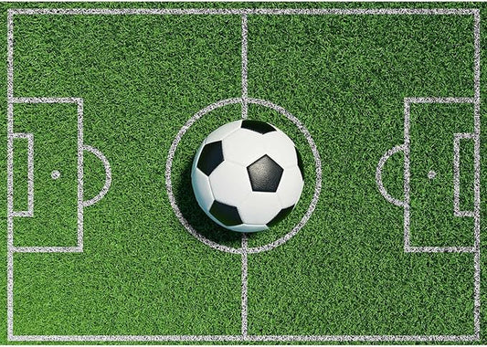 Football Soccer Green Field Backdrop Football Field Soccer Ball Green Grass Stadium Photography Background Soccers Ball On Footballs Fields Backdrops Props Decorations Banner Backgrounds 20x10ft