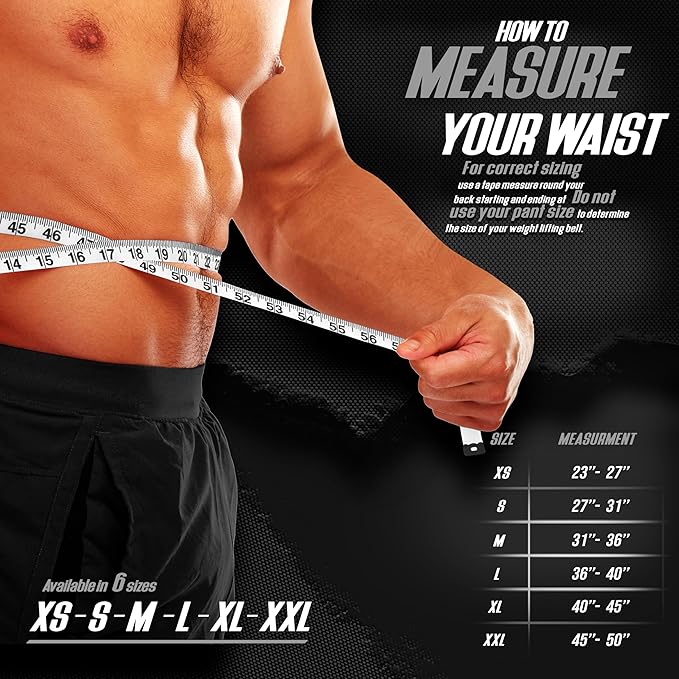 DXM SPORTS Self-Locking Weight Lifting Belt - Men Women Gym Fitness Strength Training, Bodybuilding Powerlifting Weightlifting Workout, Deadlift Squat, Pro Exercise Belt