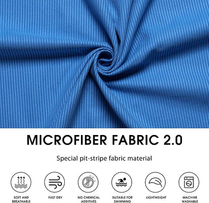 4Monster Microfiber Camping Towel - Quick Dry, Super Absorbent, Lightweight Travel Towel for Hiking, Beach, Gym, Backpacking, Yoga - Compact with Carry Bag (Blue, Small(31.50" x 15.80"))