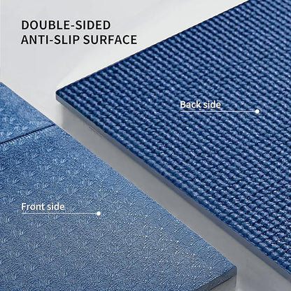 PROIRON Foldable Yoga Mat 0.24"/0.16" for Home Workout & Travel, Non Slip Travel Yoga Mats with Carry Bag, Packable Yoga Mat for Home Gym, Pilates, Fitness,Stretching