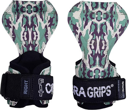 Cobra Grips PRO Weight Lifting Gloves Heavy Duty Straps Alternative with Power Lifting Hooks Padded Wrist Support for Deadlifts & Bodybuilding