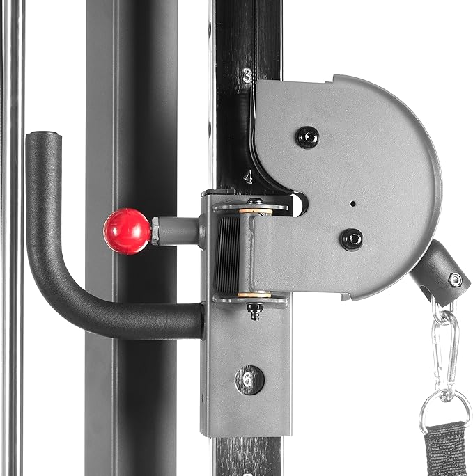 XMARK Functional Trainer Cable Machine, Dual Weight Stack Cable Pulley Machine for Strength Training, Commercial and Home Gyms, and Rehab Facilities