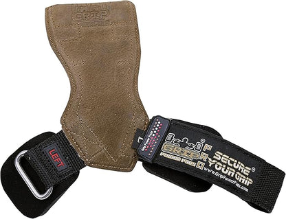 Lifting Grips PRO Weight Gloves Heavy Duty Barbell Gymnastics Straps Alternative to Power Hooks Deadlifts Adjustable Neoprene Padded Wrist Wrap