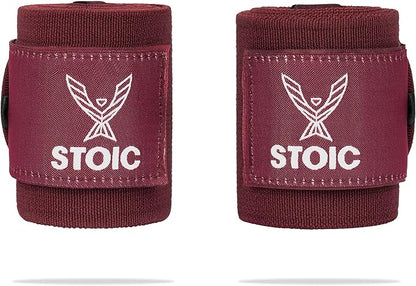 Stoic Wrist Wraps Weightlifting, Powerlifting, Cross Training, Bodybuilding with Thumb Loop. for Gym Workout, Men and Women Weight Lifting and Strength Training