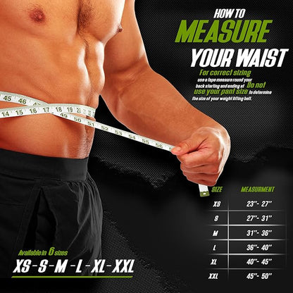 DXM SPORTS Self-Locking Weight Lifting Belt - Men Women Gym Fitness Strength Training, Bodybuilding Powerlifting Weightlifting Workout, Deadlift Squat, Pro Exercise Belt