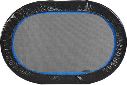 Stamina Folding Trampoline with Smart Workout App, Black - Portable Fitness Rebounder for Home Gym, Cardio & Strength Training, Jumping Exercise Equipment