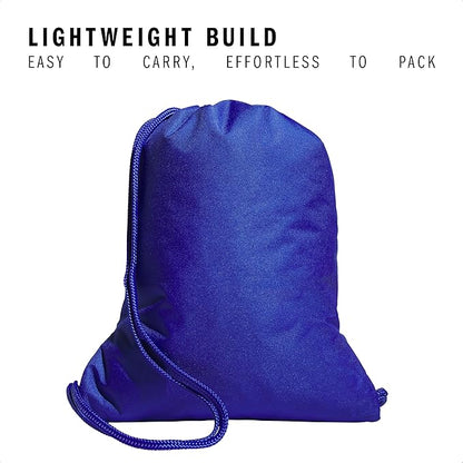 adidas Alliance Sackpack – Drawstring Backpack for Sports, Small Gym Bag