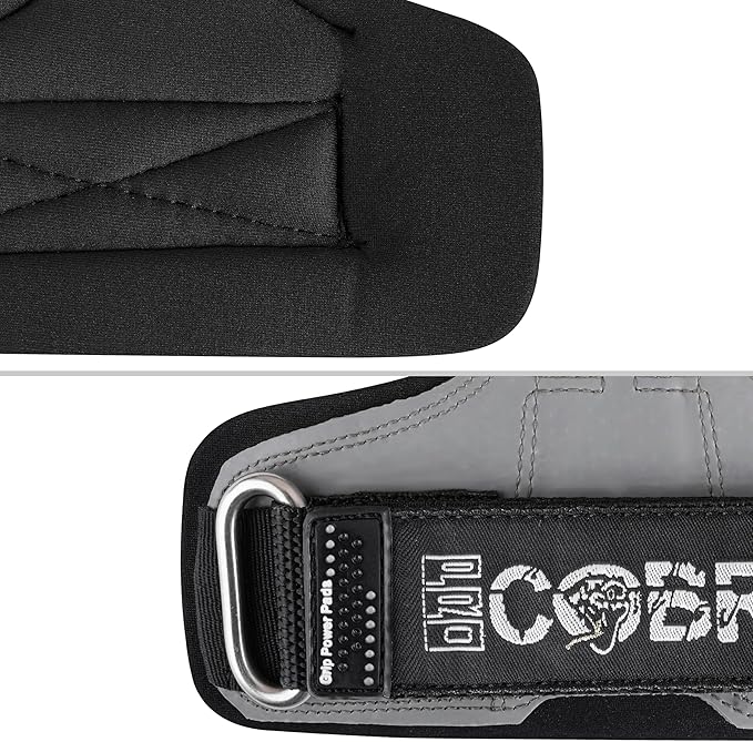 Cobra Grips PRO Weight Lifting Gloves Heavy Duty Straps Alternative with Power Lifting Hooks Padded Wrist Support for Deadlifts & Bodybuilding