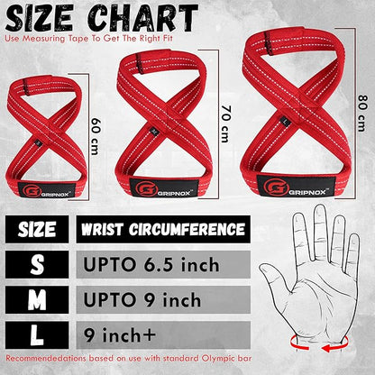 – Weight Lifting Straps Figure 8, Anti Slip Padded Wrist Support for Gym Workout Deadlift, Weightlifting, Powerlifting, Hand Bar Grip & Cross Training Strong Weightlifting Wrist Straps.