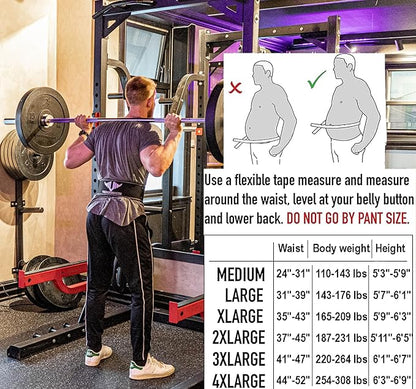 Vikingstrength Premium Weight Lifting Belt with Lifting Straps, Gym Weightlifting Belt for Men and Women, perfect for Squat, Powerlifting, Crossfit and Deadlifting M-4XL + V-Strength Workout App