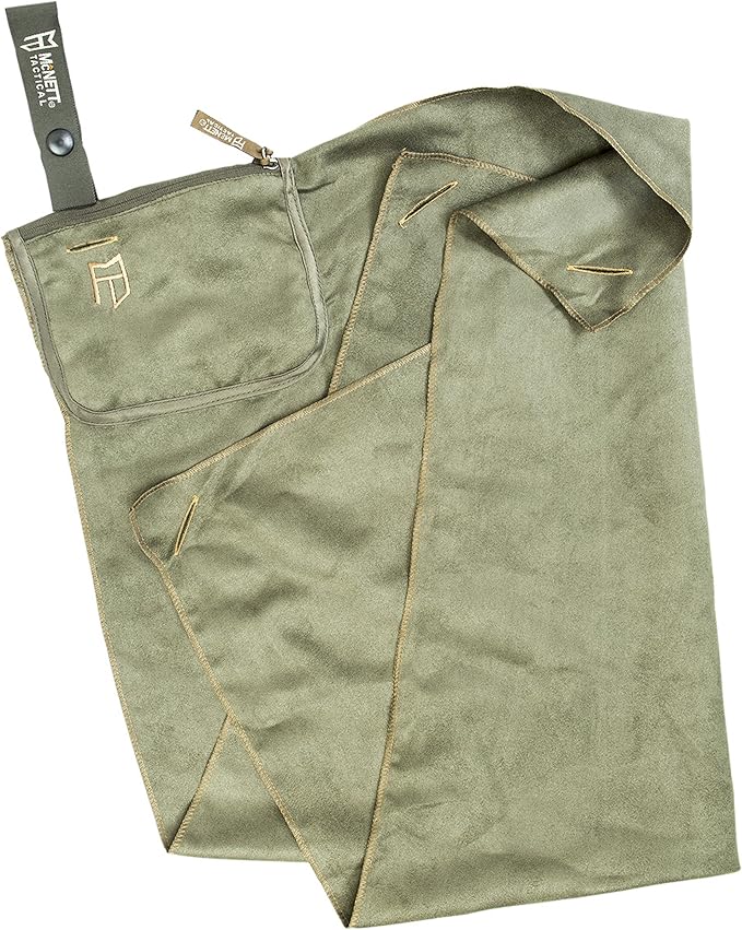 GEAR AID McNett Tactical PT Pod Microfiber Towel for Workouts and Fitness, 20" x 32"