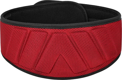 RDX Weight Lifting Belt, Curved Padded Back Lumbar Support, Fitness, Core Exercise Workout Bodybuilding Powerlifting Deadlifts Squats, Ladies Gents Men Women Home Gym Equipment