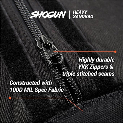 Shogun Sandbags for Working Out – Heavy Duty Workout Sandbag for Weight Training, Cross Training, Strongman, Fitness & Military Use – Adjustable Exercise Sand Bags for Full Body Training