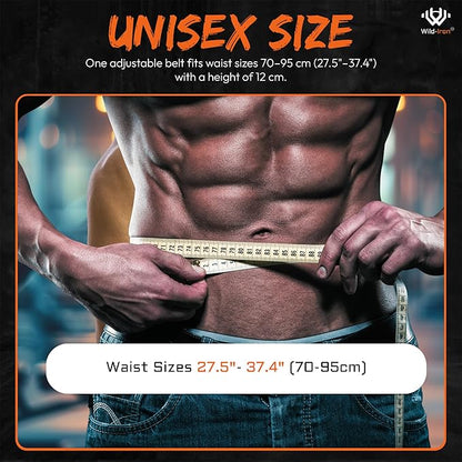 Weight Lifting Belt – 2-in-1 Dip Belt with Weighted Belt, Chain – Heavy-Duty Dip Belt for Weight Lifting, Squats, Pull-Ups, Deadlifts – Quick- Release Back and Lumbar Support Belt