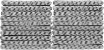 Peicees 20 Pack Microfiber Neck Cooling Towels Sports Sweat Towels Sweat Headband for Travel Beach Swimming Camping Climbing Gym Yoga Workout Backpacking, Gray