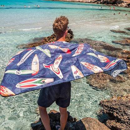 4Monster Microfiber Beach Towel Quick Dry,Super Absorbent Lightweight Travel Towel for Swimmers, Sand Free Camping Towel, Beach Towels for Pool,Swim,Water Sports,Yoga
