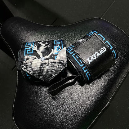 Katamu | Premium Wrist Straps | Wrist Support for Weighlifting, Powerlifting and Bodybuilding
