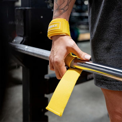 UPPPER Lifting Straps for Weightlifting – 22" Cotton Wrist Straps with Neoprene Padding for Deadlifts, Pullups, Gym Workouts – For Men & Women | Premium Fitness Gear