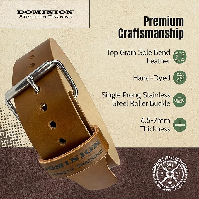Hand-Dyed 3 Inch Single Ply Belts – Premium Support for Powerlifting and Weightlifting