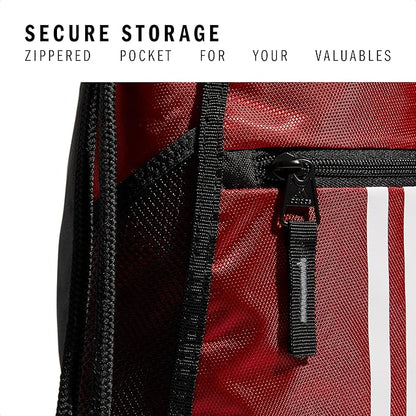 adidas Alliance Sackpack – Drawstring Backpack for Sports, Small Gym Bag