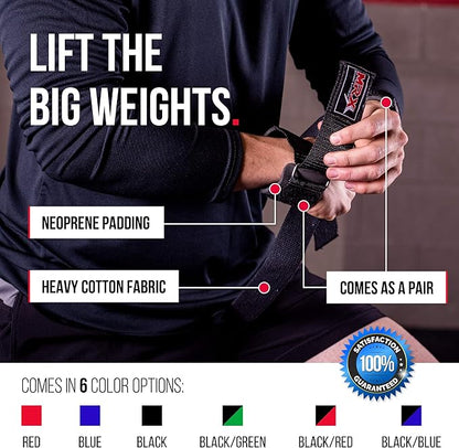 MRX Lifting Strap for Weightlifting Deadlift Straps for Powerlifting with Wrist Wrap Support for Strength Training Bodybuilding Wrist Straps for Weight Lifting|