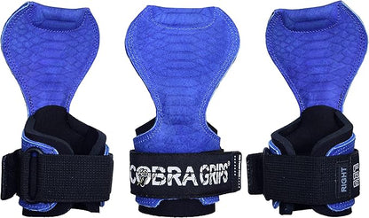 Cobra Grips PRO Weight Lifting Gloves Heavy Duty Straps Alternative with Power Lifting Hooks Padded Wrist Support for Deadlifts & Bodybuilding