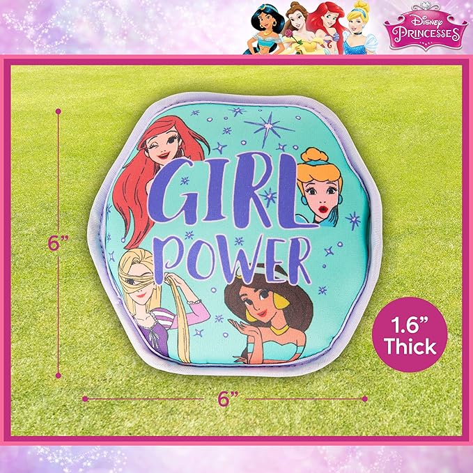 Disney Princess 2-Pound Sandbag Kettlebell Weight for Kids, Exercise Fitness Conditioning and Training, Teal, 2 Lb