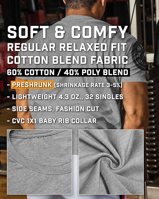 Gymish Lifestyle Gym Therapy Back Printed Men's Shirts Hardcore Gym Workout T-Shirt
