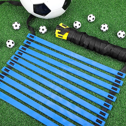 Sosation Agility Ladder 20 Feet Adjustable Rungs Speed Training Exercise Ladders with Carry Bag for Kids and Adults Soccer Football Boxing Footwork Sports Speed Agility Training