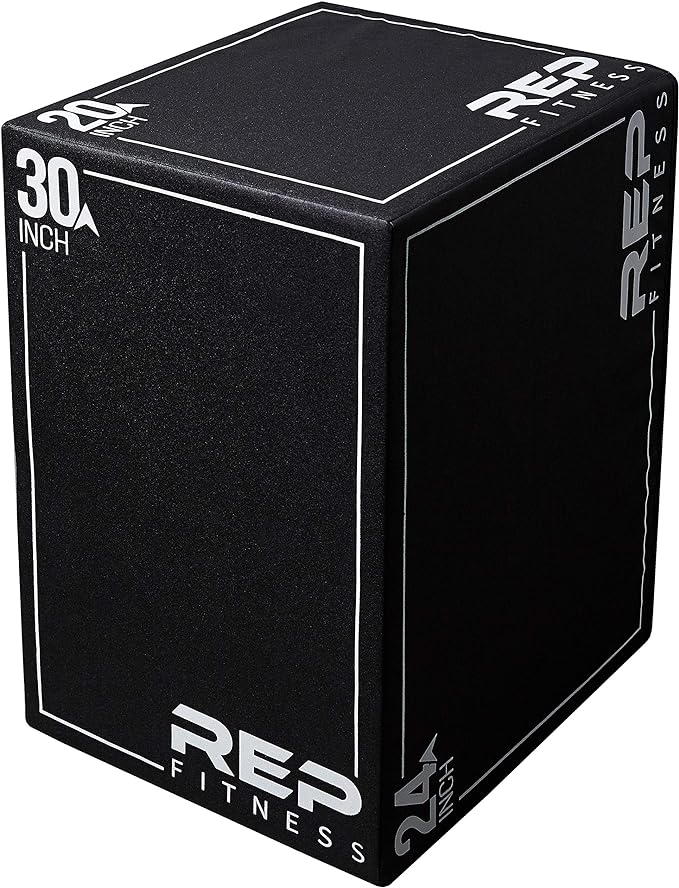 REP Soft Plyo Box | 3-in-1 Foam Jump Box | 3 Size Options 16", 20", 24" | Plyometric Training Platform | Home Gym Equipment | Non-Slip Step Block | Adjustable Workout Box | CrossFit Jump Tool