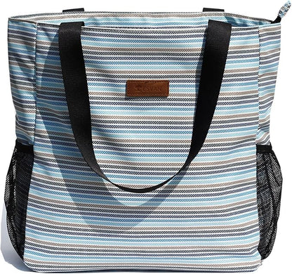 Original Floral Water Resistant Large Tote Bag Shoulder Bag for Gym Beach Travel Daily Bags Upgraded