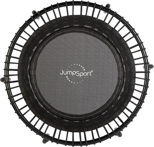 JumpSport 39" ESSENTIAL Fitness Trampoline | Model 220, 230, 250 | Exercise Trampoline | 30 Low-Impact Bungees