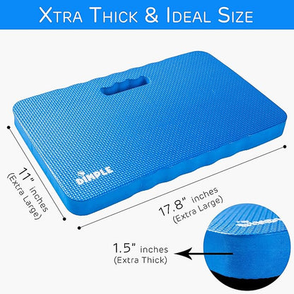 Dimple Kneeling Pad, High Density Thick Foam Comfort Kneeling Mats for Gardening, Yoga Exercise, Garden Cushions, Knee Pads Blue