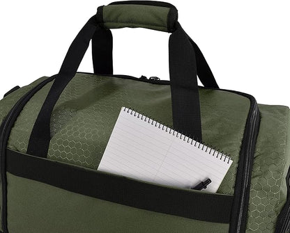 Ultimate Gym Bag 2.0: The Durable Crowdsource Designed Duffel Bag with 10 Optimal Compartments Including Water Resistant Pouch