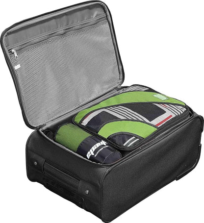 EPAuto 2-Pack Microfiber Quick Dry Towel Set - Lightweight, Super Absorbent & Compact Travel Towels (60"x30" & 24"x15") for Gym, Camping, Beach, Yoga & Backpacking, Green