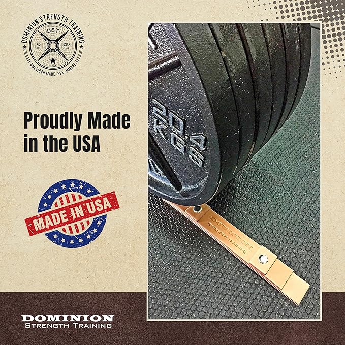 Compact Deadlift Jack Wedge - Portable Barbell Loader for Efficient Weightlifting and Powerlifting