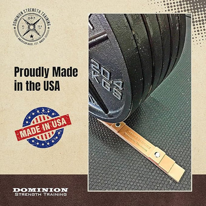 Compact Deadlift Jack Wedge - Portable Barbell Loader for Efficient Weightlifting and Powerlifting