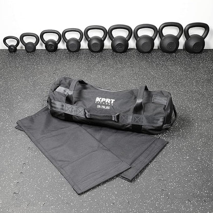 XPRT Fitness Workout Sandbag for Heavy Duty Workout Cross Training 7 Multi-positional Handles - Color Army Green/Black/Camo