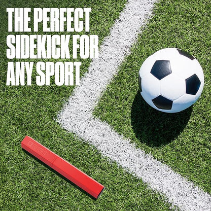 SPORTBIT Ball Pump for Sports Balls - Push & Pull Inflating System - Hand Pump for All Exercise Balls - Volleyball Pump, Basketball Inflator, Football & Soccer Ball Air Pump - Goes with 5 Needles Set