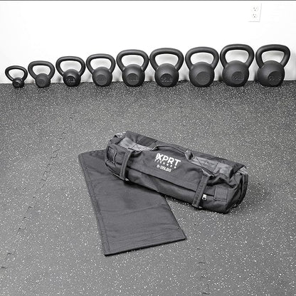 XPRT Fitness Workout Sandbag for Heavy Duty Workout Cross Training 7 Multi-positional Handles - Color Army Green/Black/Camo