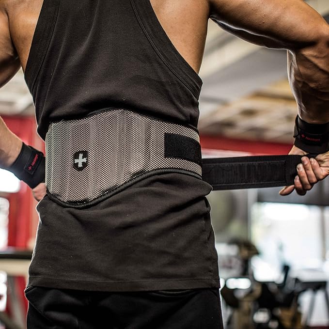 Harbinger Men's Firm Fit 7.5-Inch Contoured Weightlifting Belt
