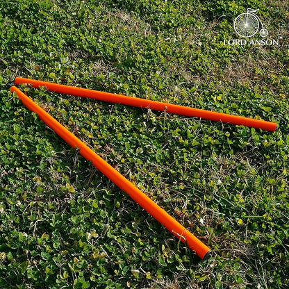 Dog Agility Hurdle Cone Set - 8 Cones & 4 Rods - Adjustable, Versatile, Heavy Duty - Agility, Obedience, Rehabilitation